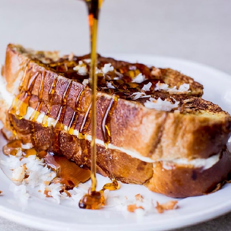Brioche Stuffed French Toast