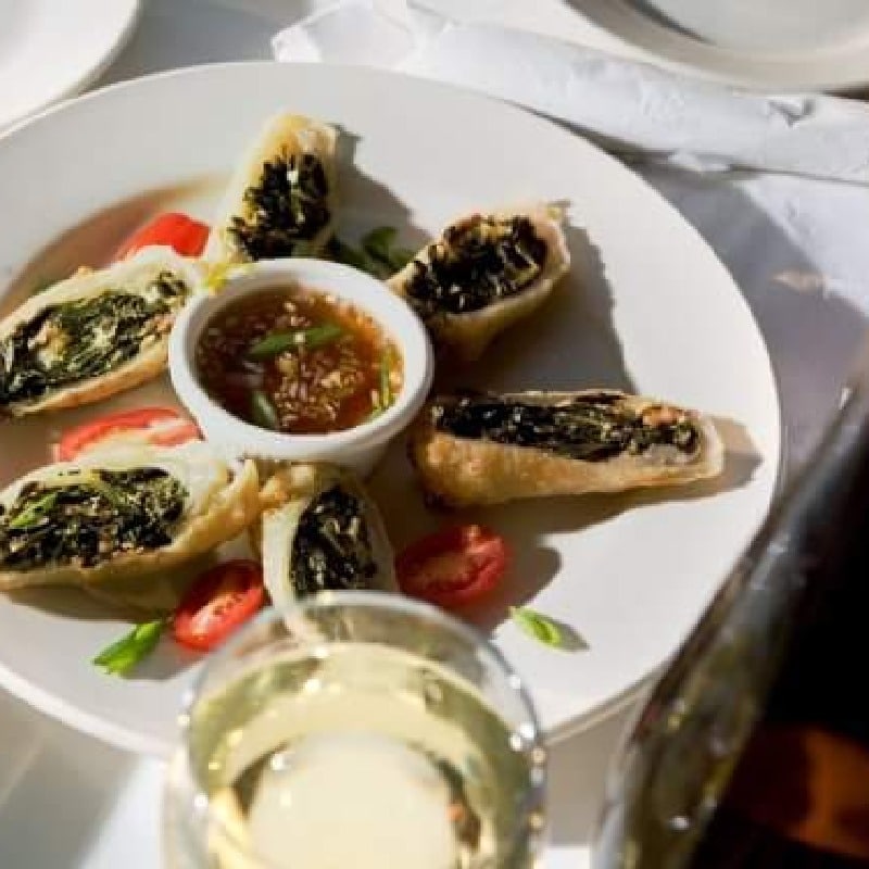 Collard Spring Rolls