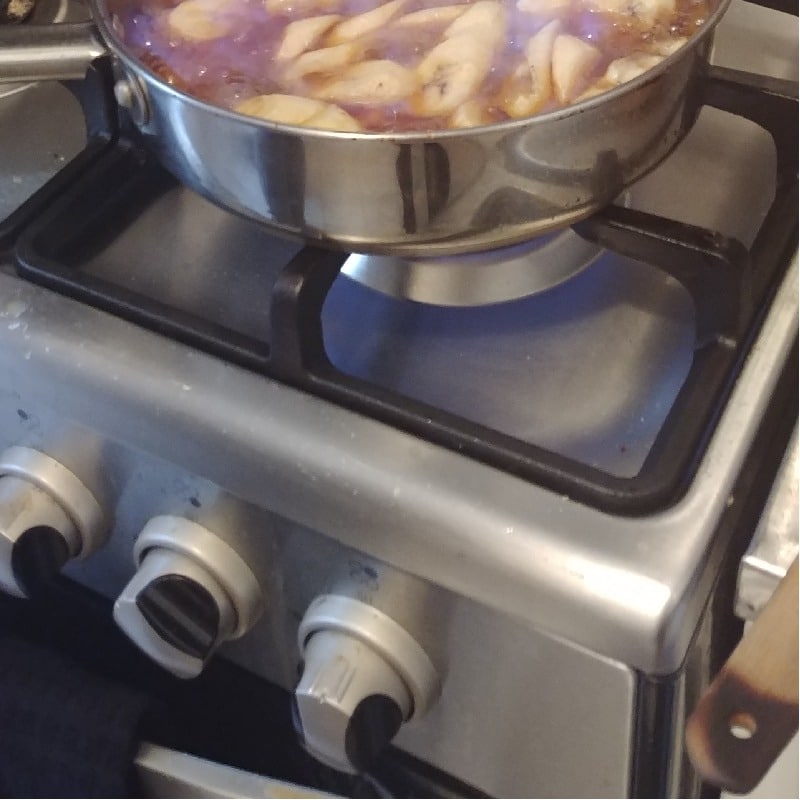 Flaming Bananas Foster