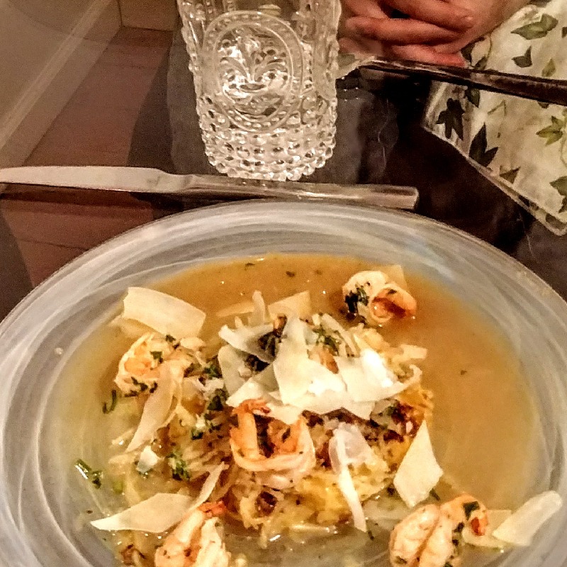 Shrimp Scampi Spaghetti Squash