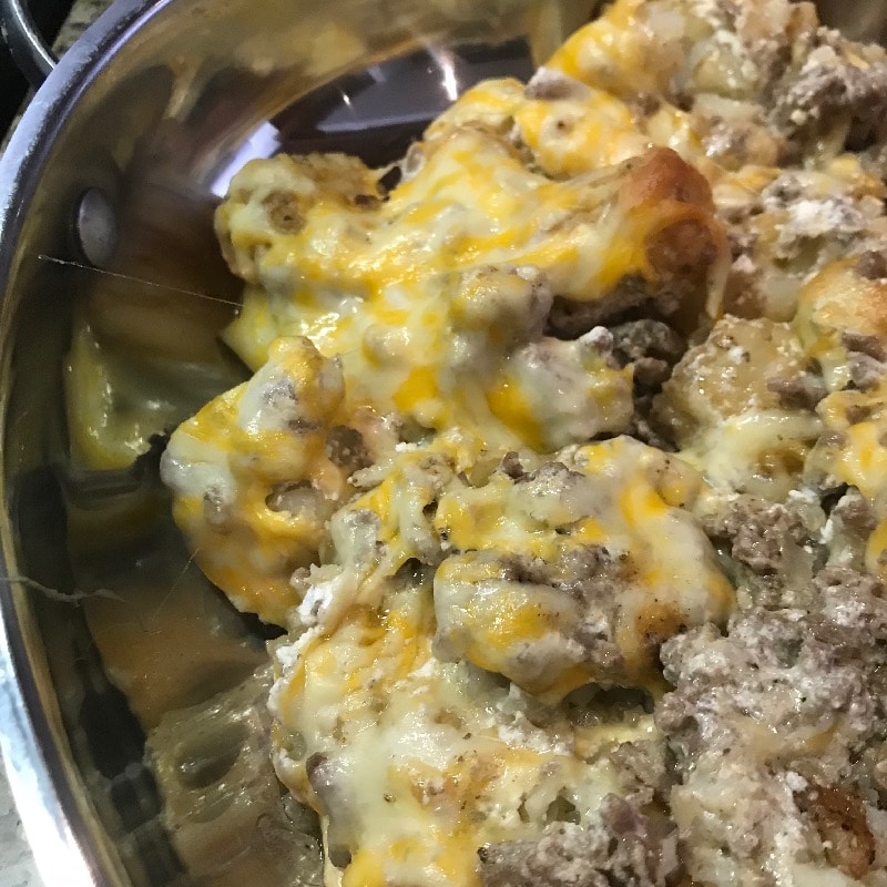 Baked Cheesy Potato Appetizer 