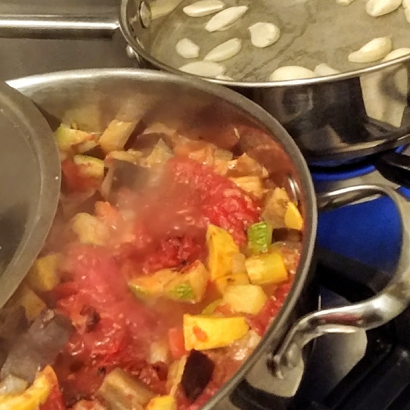 Making Ratatouille