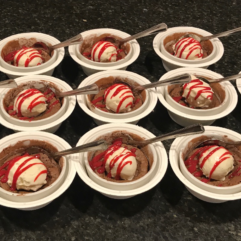 Flourless chocolate cake 