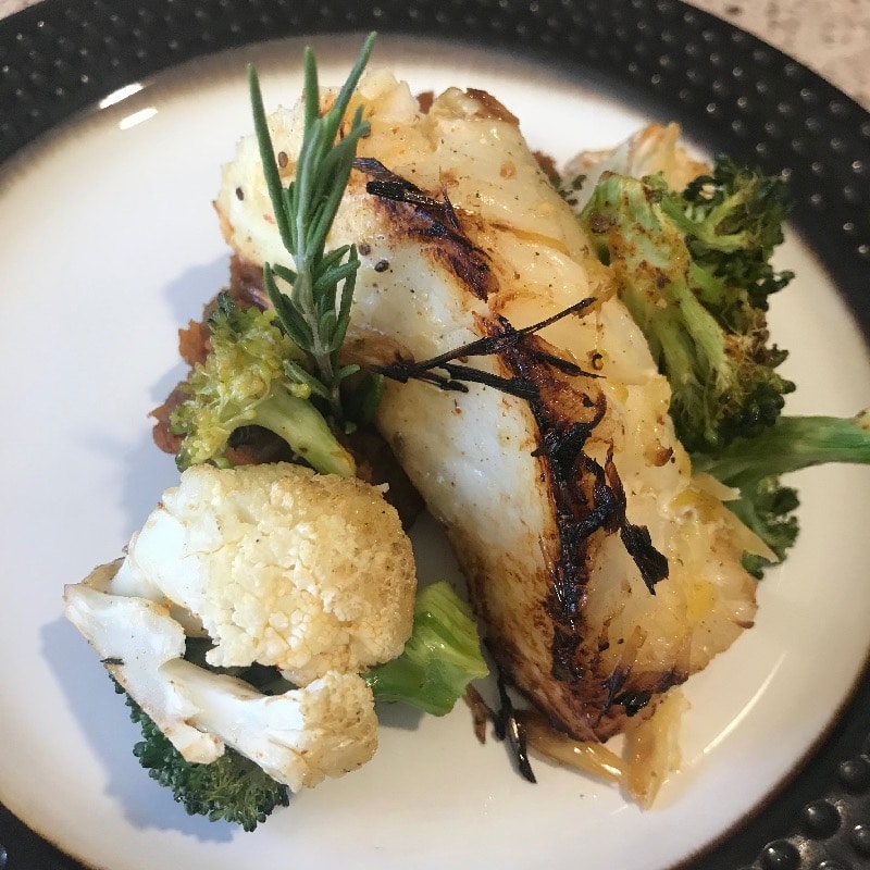 Lemongrass Ginger Sea Bass