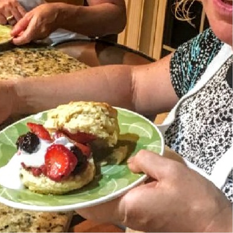 Mixed Berry Shortcakes