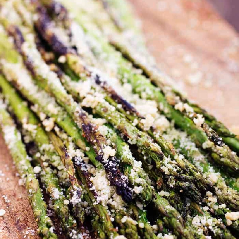 Grilled asparagus 
