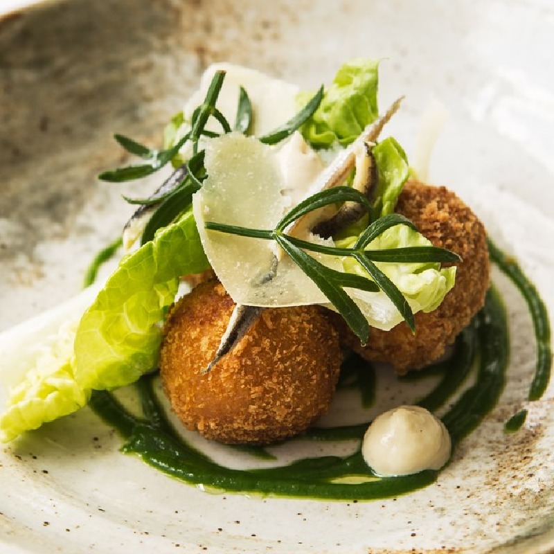 Caesar Salad Croquette\'s