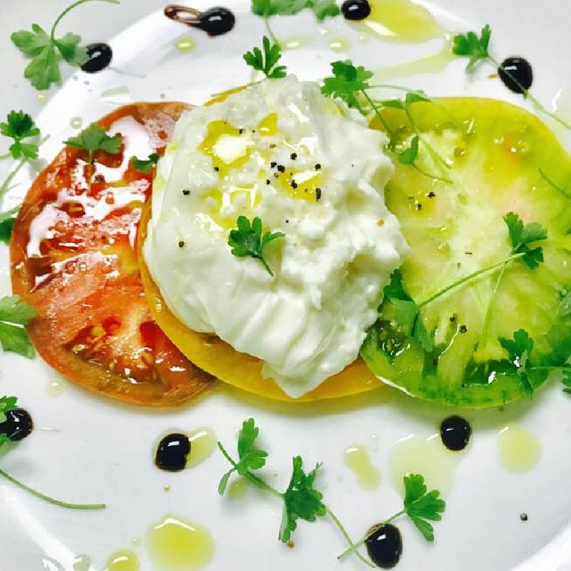 Burrata Heirloom Tomatoes