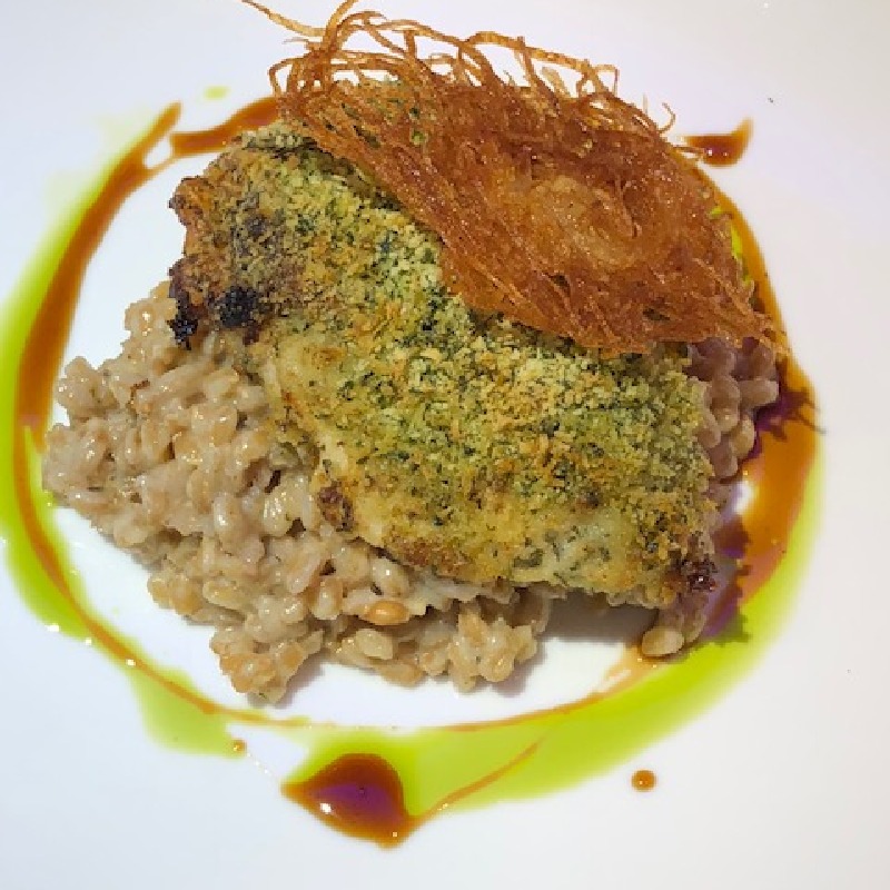 Basil and Parsley Crusted Chicken