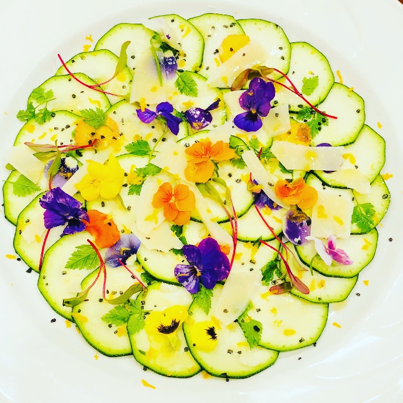 zucchini carpaccio