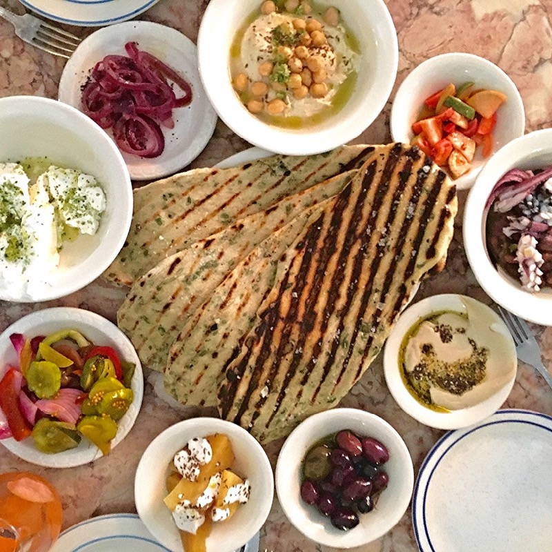 Flat Bread Mezze 