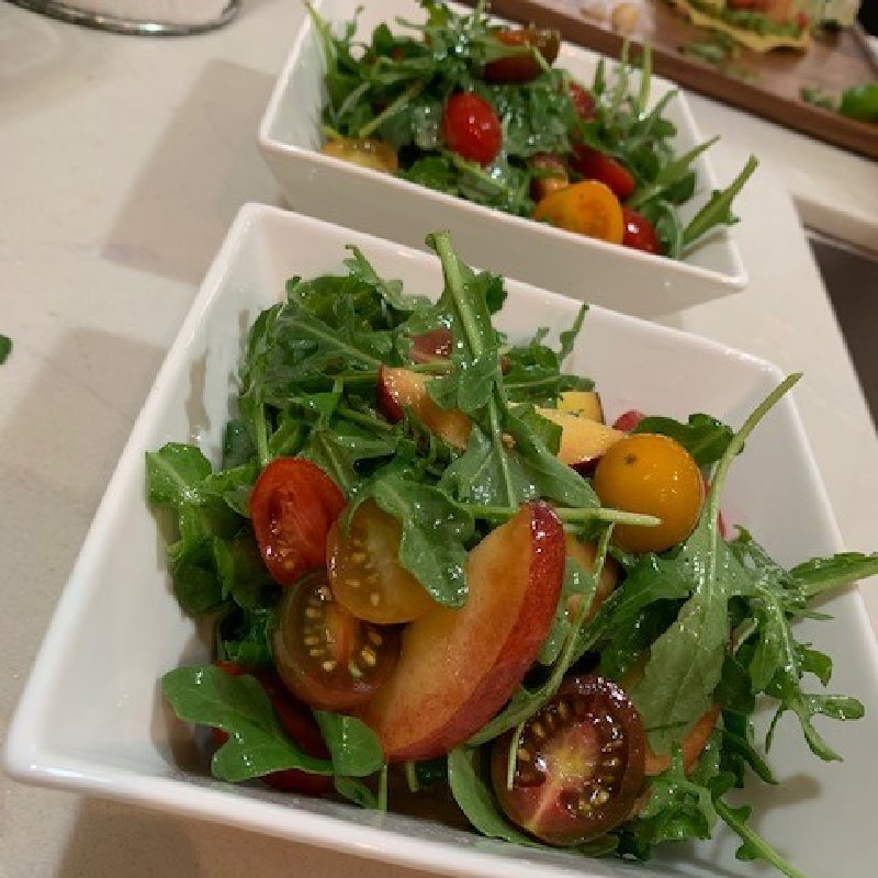 Heirloom Tomato & Peach Salad