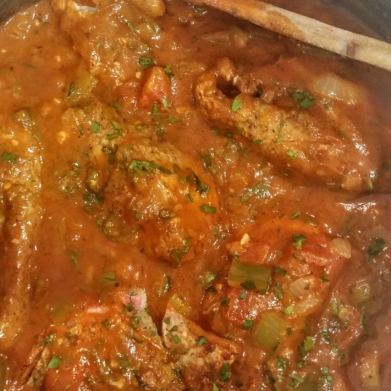 Red Fish Court Bouillon