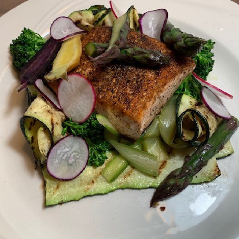 za\'atar Spiced Salmon