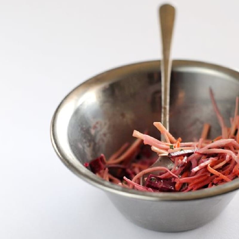 Root vegetable coleslaw