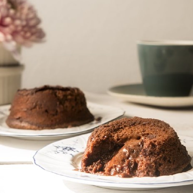 Gluten-free chocolate fondants