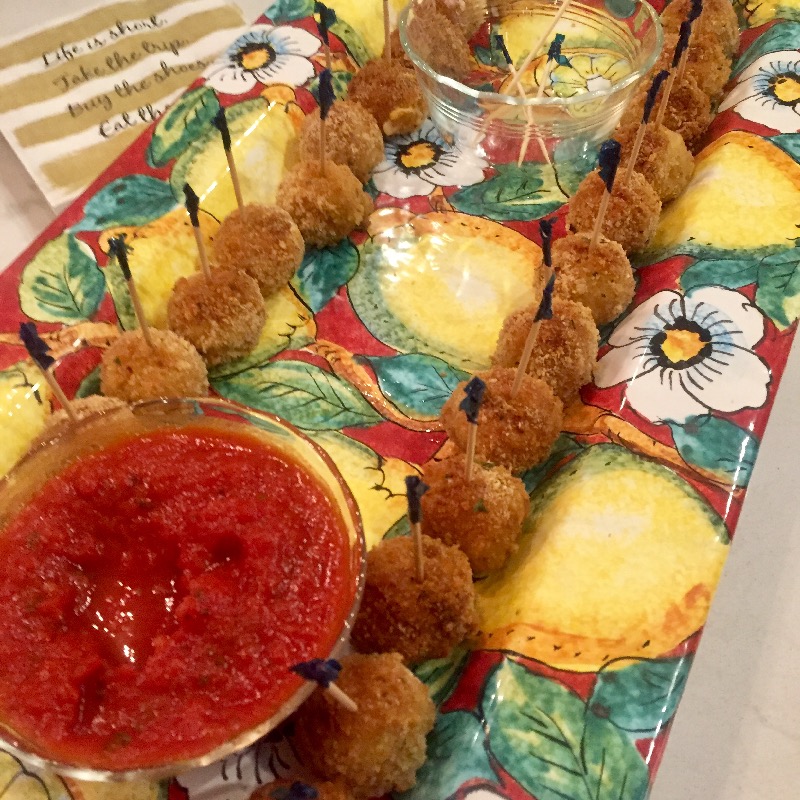 Arancini (can also be made bigger)