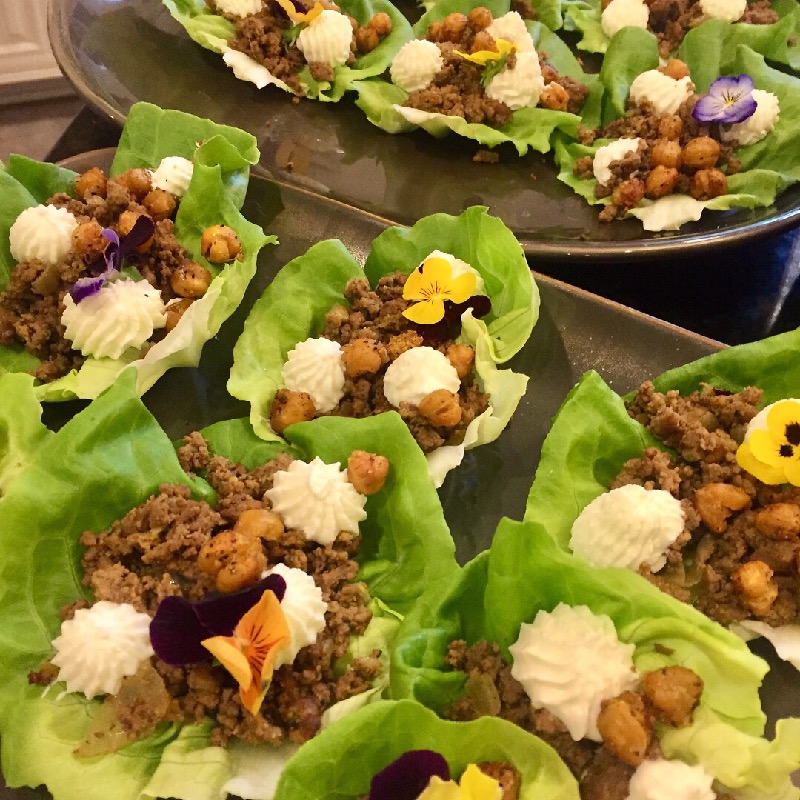 Lettuce wraps 