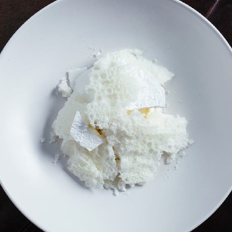 Homemade Yuzu Sorbet and Meringue