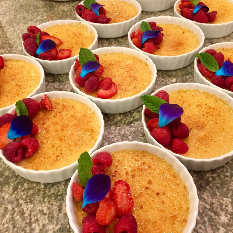 Bailey’s creme brûlée 
