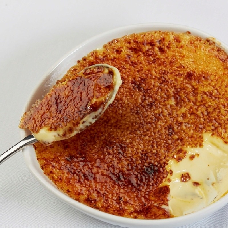 Classic crème brûlée