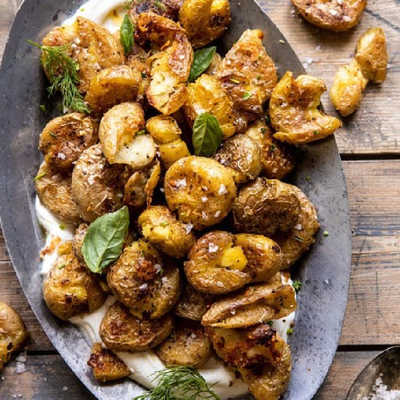 salt and vinegar home fries