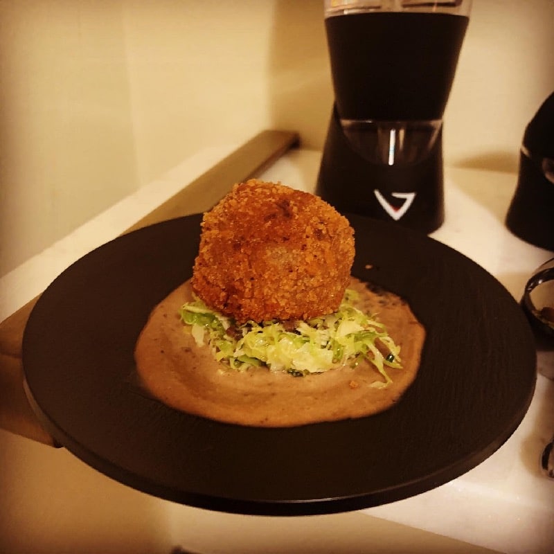 Wild mushroom arrancini